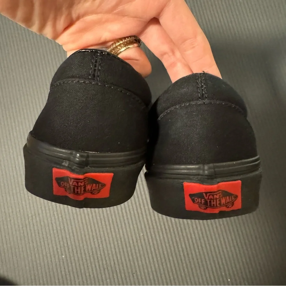 Vans Classic Black Slip-Ons - Picture 6 of 8